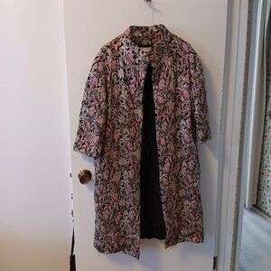 Metallic Paisley Coat, L-XL, TRUE DESIGNER VINTAGE